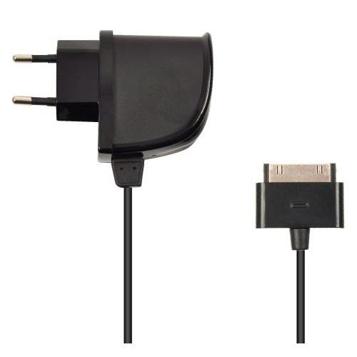 Muvit Chargeur Secteur Noir Compatible Apple Ipad