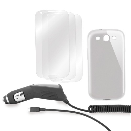 Pack Starter XQISIT Chargeur + Film de Protection