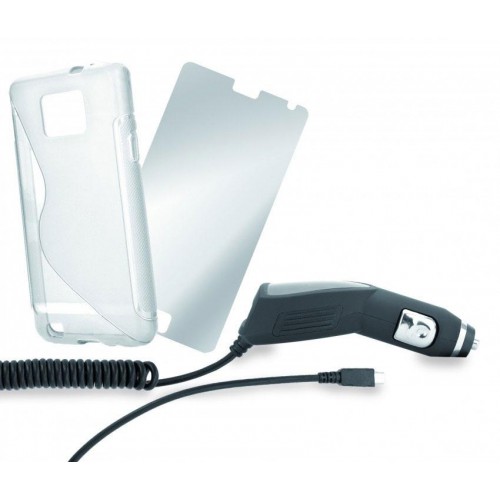 Pack Starter XQISIT Chargeur + Film de Protection