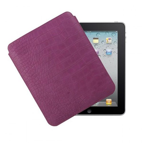 Muvit pocket slim classic pu croco violet pour app