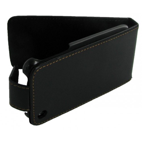 Housse/Etui avec coque de protection Noir Surpiqur
