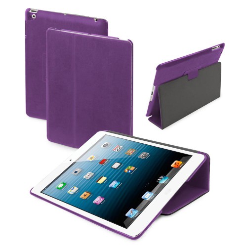 Muvit Etui Fold Stand Pu Violet Apple Ipad Mini No