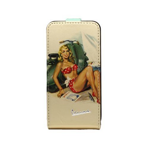 Housse VESPA Pin-uP pour Apple iPhone 4S Nouveau