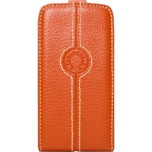 Housse FACONNABLE Orange pour Apple iPhone 5 Nouve