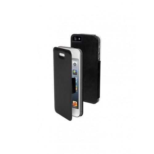 Housse FOLIO Noir Ultra Fine pour Apple iPhone 5 N
