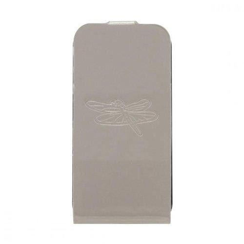 Etui coque taupe motif libellule pour iPhone 4/4S