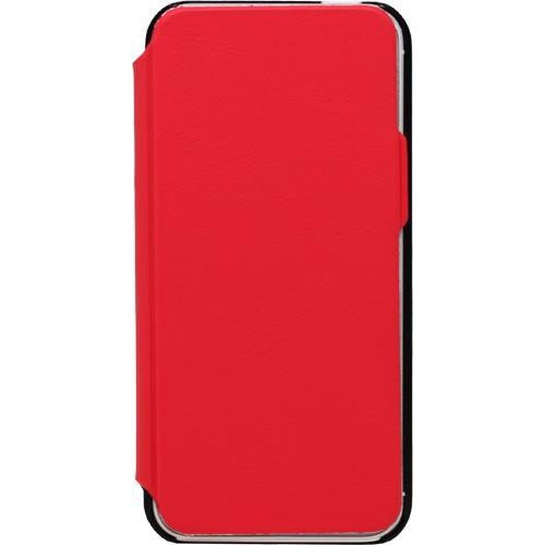 Etui coque folio made in France rouge pour iPhone