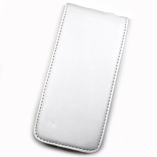 Housse / Etui à rabat Blanc avec Mirroir pour Appl