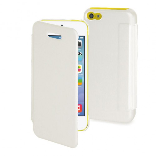 Muvit etui easy folio blanc pour apple iphone 5c N