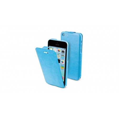 Muvit étui iFlip bleu avec film protecteur pour Ap
