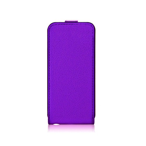 Housse à rabat violette Xqisit pour Apple iPhone 5