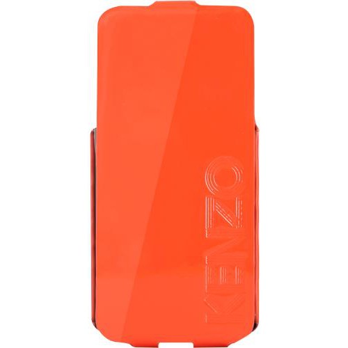 Etui coque Kenzo orange glossy pour iPhone 5/5S No