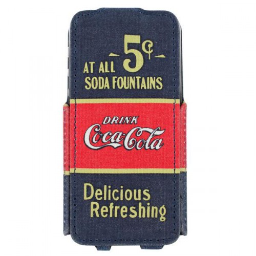 Housse à clapet Coca-Cola 5cents iPhone 4/4s pour 
