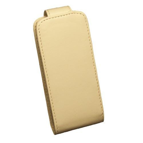 Housse étui coque à rabat BLANC pour Samsung S8300