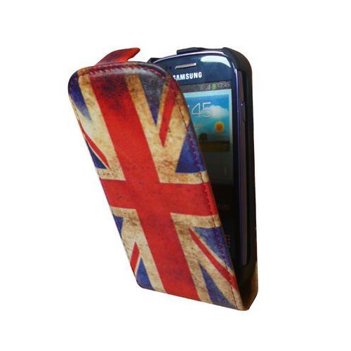ETUI PORTEFEUILLE DRAPEAU UK POUR SAMSUNG I8190 No