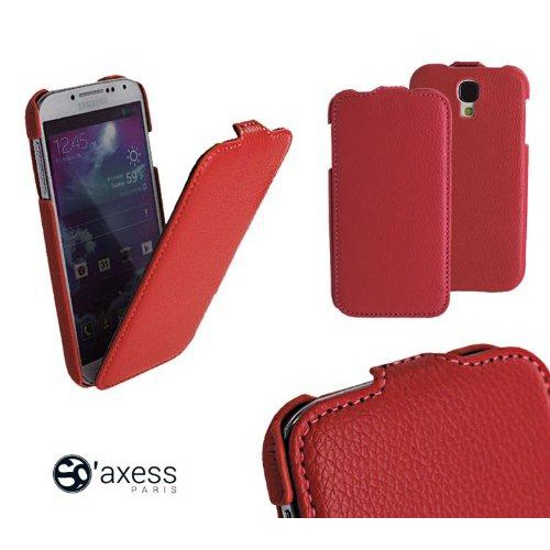 Housse So Axess haute couture SAMSUNG S4 rouge Nou