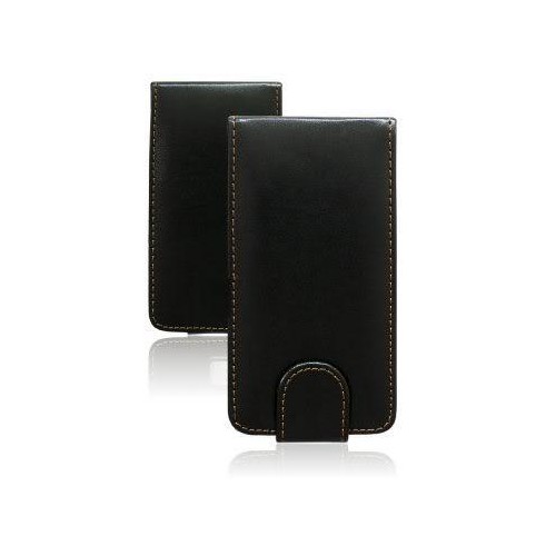 Housse/Etui avec coque de protection Noir Surpiqur