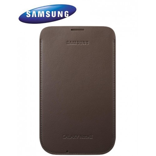 Etui Samsung Marron pour Samsung Galaxy Note II N7
