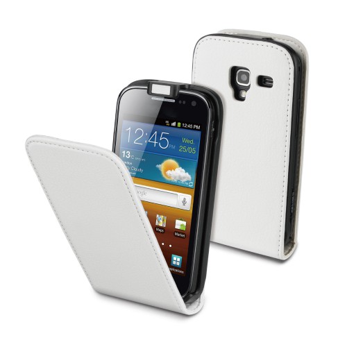 Muvit Etui Slim Blanc Screen Samsung Galaxy I816