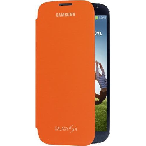 Etui à rabat Samsung EF-FI950O orange  pour Samsun