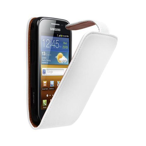Housse BLANC à Rabat pour Samsung Galaxy Ace 2 I81