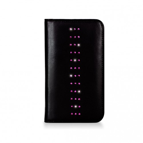 Bling my thing etui flip folio mystique stripe noi