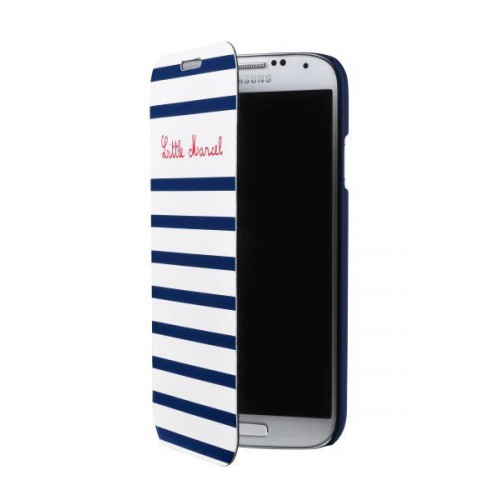 Etui portefeuille Marinière pour Samsung Galaxy S4