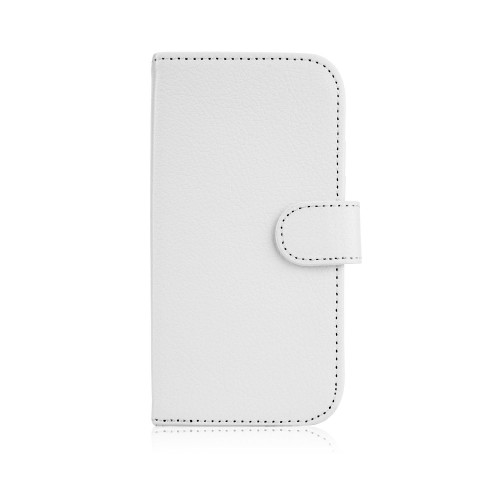 Etui folio Xqisit Wallet Galaxy S3 blanc pour Sams