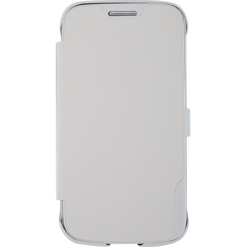 Etui coque folio blanc pour Samsung Galaxy Ace 3 S
