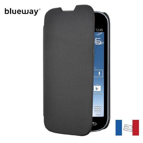 Etui coque noir made in France pour Samsung Galaxy