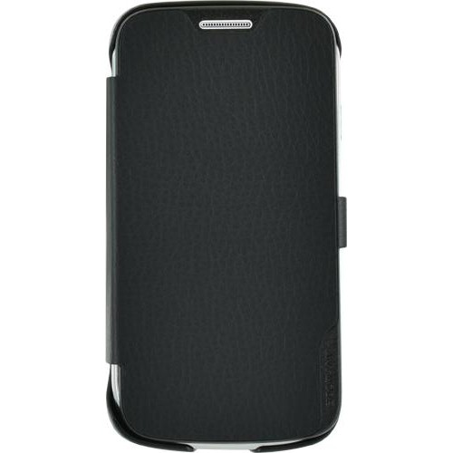 Etui coque folio noir pour Samsung Galaxy Ace 3 S7