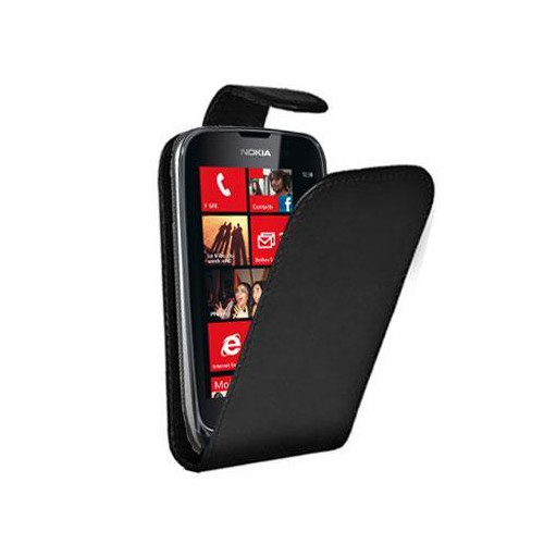 Housse Noir pour Nokia Lumia 610 Nouveau
