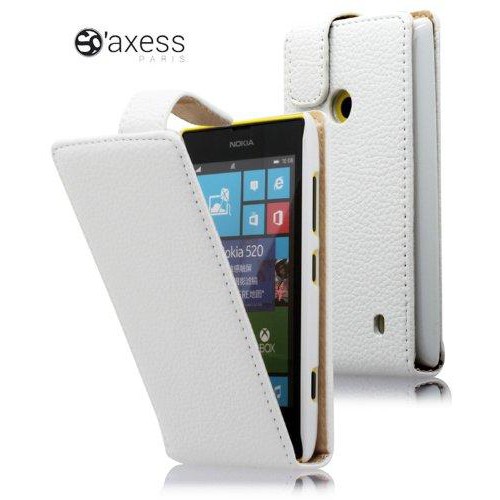 Housse so axess chic pour Nokia Lumia 520 blanc