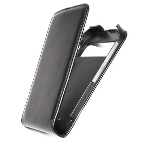 Housse étui coque à rabat NOIR pour Nokia E6 Nouve