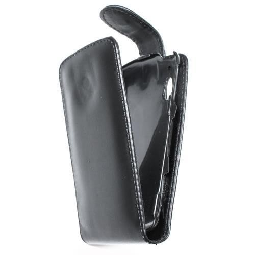 Housse / Etui Noir dédié à rabat Sony-Ericsson-Xpe