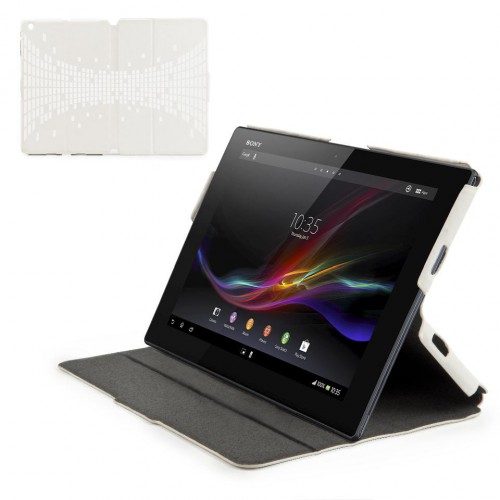 Made For Xperia Etui Iflip N Stand Blanc Pour Xper