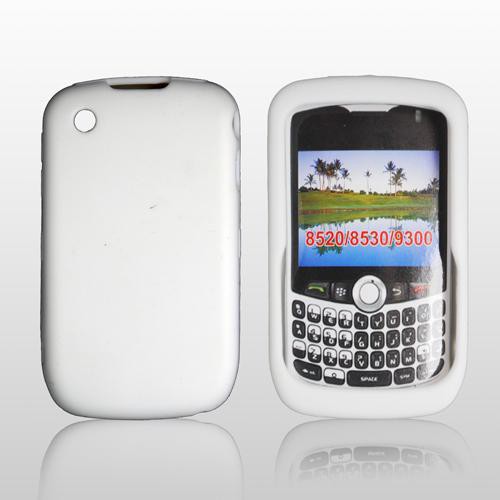 Housse silicone blanche couvrante pour BlackBerry