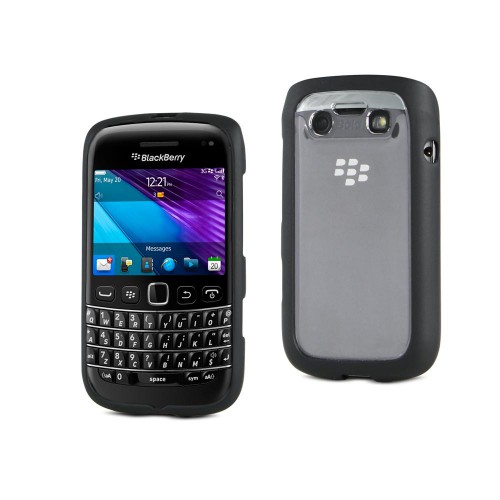 Muvit Coque Bimatiere Noire Blackberry Bold 9790 N