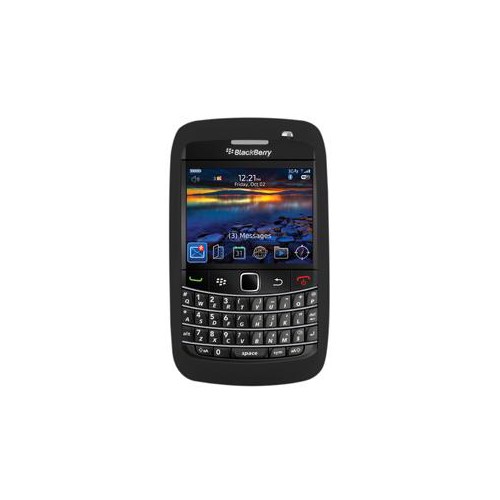 Housse silicone noire Compatible BlackBerry 9700 B