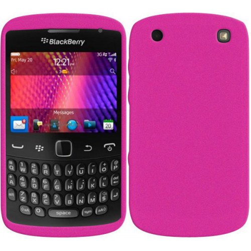 Muvit Coque Silicone Rose Blackberry Curve 9360 No
