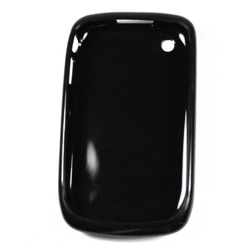 Housse / Etui Noir Glossy Minigel pour BlackBerry 