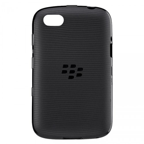Coque en gel  Soft Shell noire pour BlackBerry 972