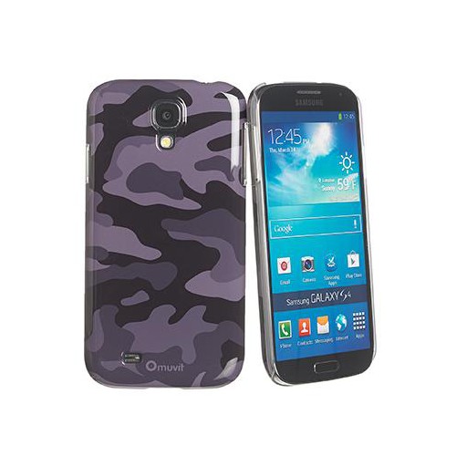 Coque Arriere Camouflage Noire Pour Samsung Galaxy