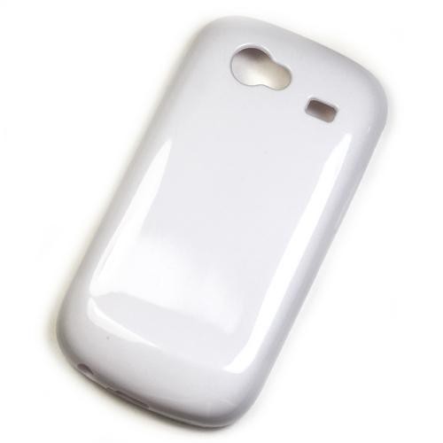 Housse semi rigide MiniGel blanche pour Samsung Go