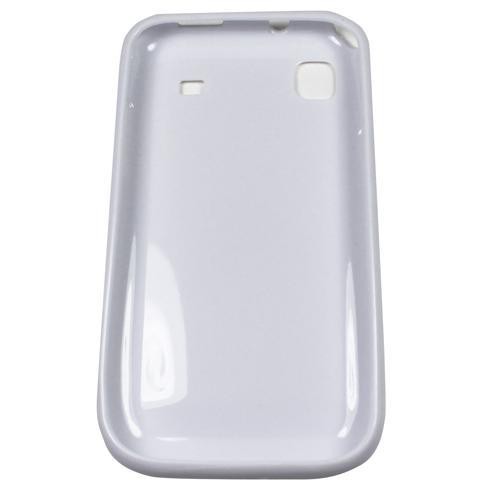 Housse semi rigide MiniGel blanche pour Samsung I9