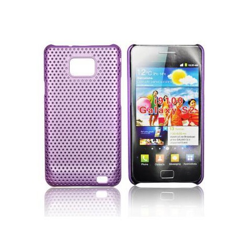 Coque Arrière Micro Aéré Violet pour Samsung I9100