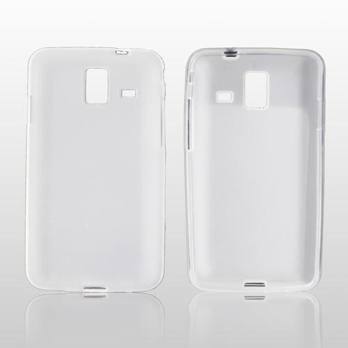 Housse / Etui Minigel Blanc pour Samsung Wave M S7