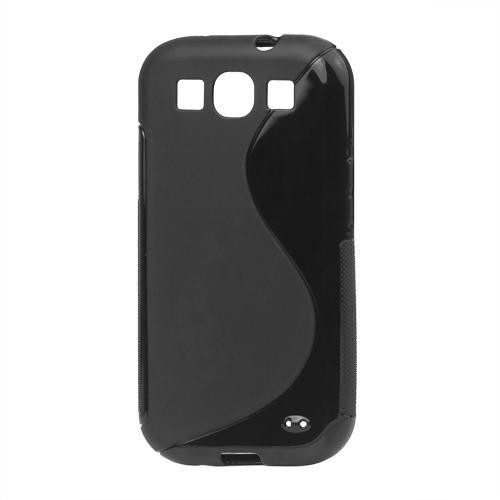 Housse / Etui Minigel S-Line Noir pour Samsung I93