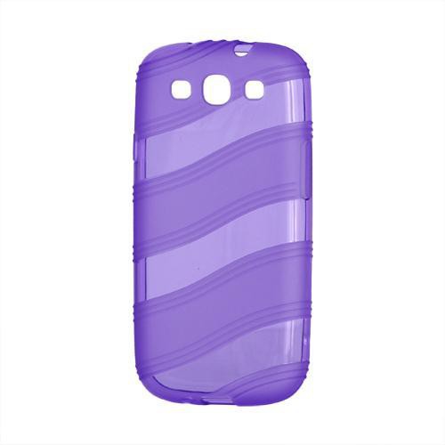Housse / Etui Minigel VAGUE Violet pour Samsung I9