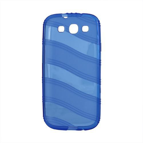 Housse / Etui Minigel VAGUE Bleu pour Samsung I930